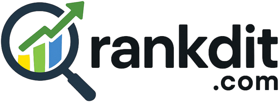 Rankdit — existing website logo